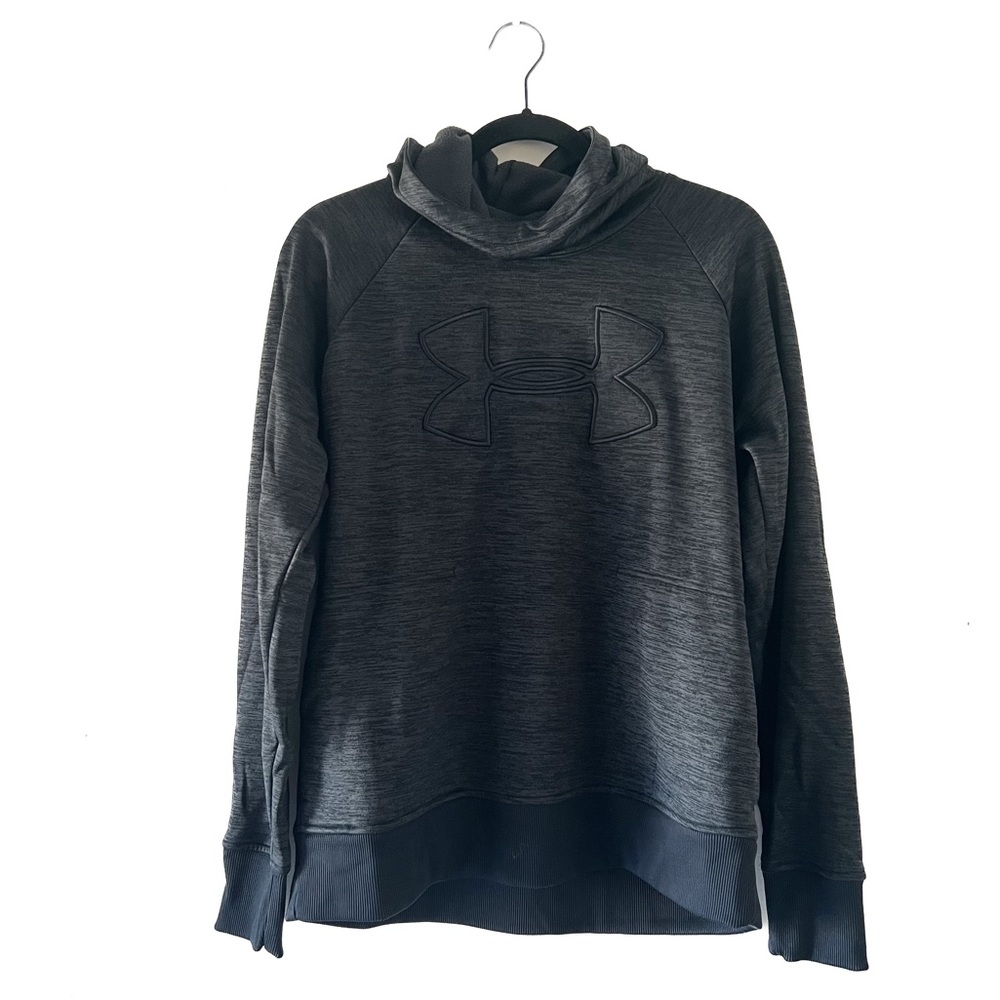 Under Armour - Women's Dri-Fit Fleece
Logo Hoodie (Heather Grey, Large)